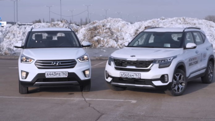 Kia Seltos против Hyundai Creta - видеосравнение от Игоря Бурцева
